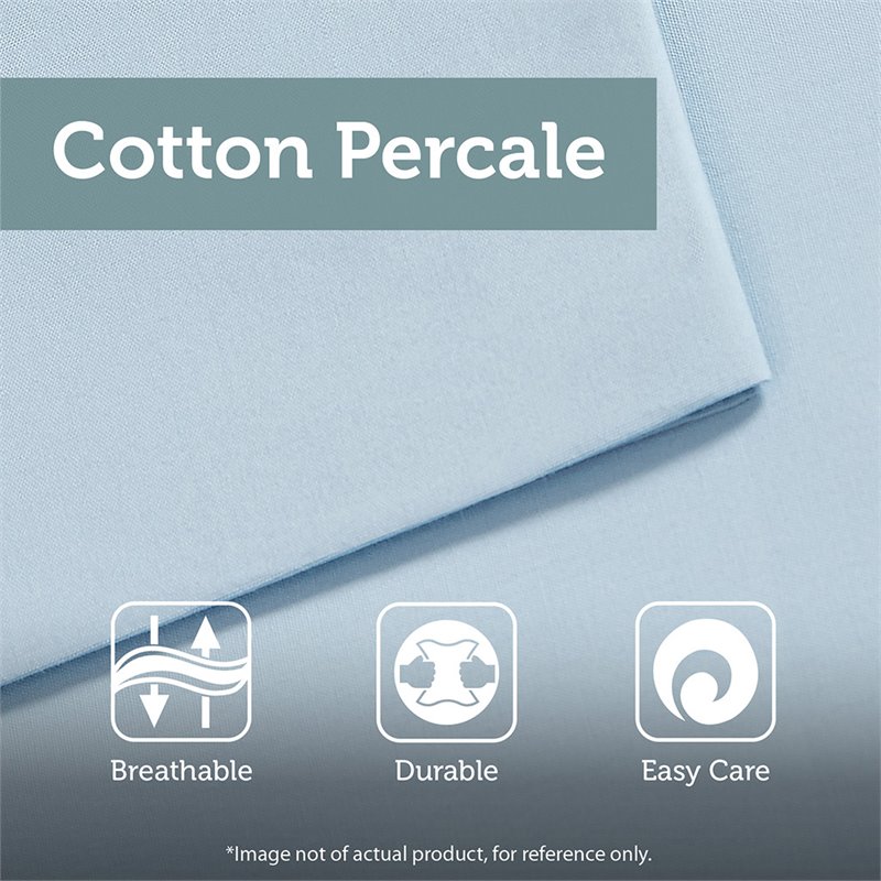 INK+IVY Ellipse Cotton Clipped Jacquard Comforter Set in Navy