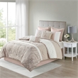 510 Design Shawnee 8-Piece Polyester Fabric Comforter Set - Blush Pink