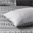INK+IVY Rhea 3-Piece Mid-Century Cotton Jacquard Comforter Mini Set in Gray