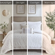 Harbor House Suzanna Cotton Comforter Mini Set with Embroidery in Ivory