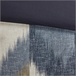 INK+IVY Mid-Century Cotton Printed Comforter Bedding Set in Navy