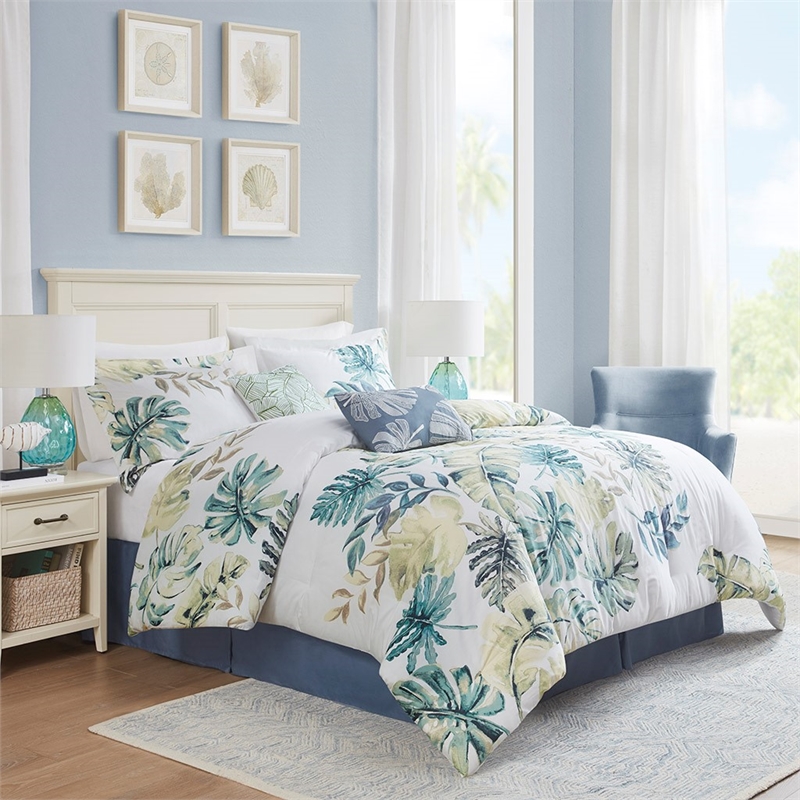 Harbor House Lorelai 6-Piece Cotton Sateen Printed Comforter Set - Multi-Color