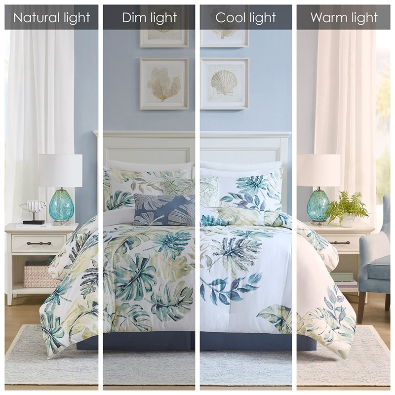 Harbor House Lorelai 6-Piece Cotton Sateen Printed Comforter Set - Multi-Color