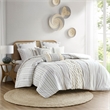 INK+IVY Mid-Century Cotton Printed Comforter Mini Set in Ivory
