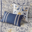 Harbor House Livia 6-Piece Traditional Cotton Comforter Set in Blue