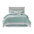 Harbor House Coastline Cotton Jacquard Comforter Set with Embroidery - Blue