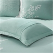 Harbor House Coastline Cotton Jacquard Comforter Set w/ Embroidery - Blue