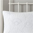 Harbor House Crystal Beach Cotton Quilted Comforter Set in White