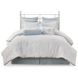 Harbor House Crystal Beach Cotton Quilted Comforter Set in White