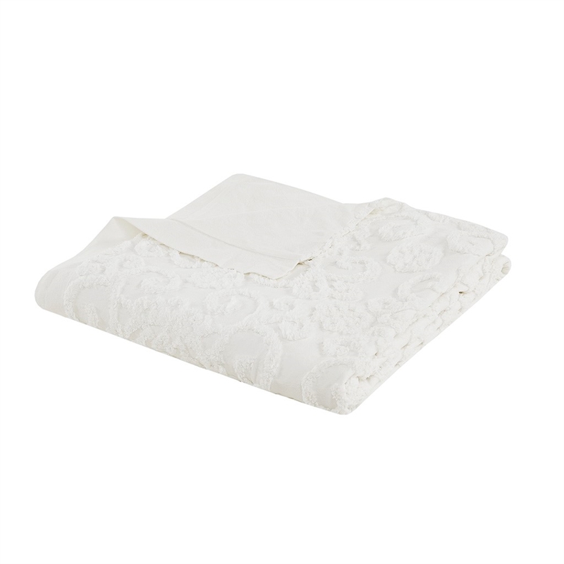 Harbor House Suzanna Cotton Duvet Mini Set with Embroidery in Ivory Finish