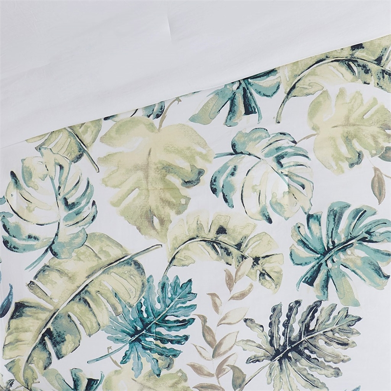 Harbor House Lorelai 5-Piece Cotton Sateen Printed Duvet Set in Multi-Color