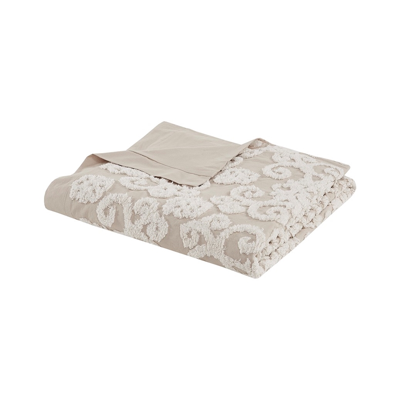 Harbor House Suzanna Cotton Tufted Embroidered Duvet Cover Mini Set in Beige
