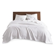 Harbor House Seaside Cotton Percale Coverlet Set with Embroidery in Green
