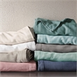 Harbor House Seaside Cotton Percale Coverlet Set with Embroidery in Green