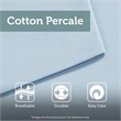 Harbor House Seaside Cotton Percale Coverlet Set with Embroidery in Green