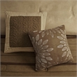 Madison Park Palmer 7-piece Polyester Microsuede Comforter Set in Natural Finish
