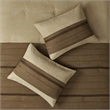 Madison Park Palmer 7-piece Polyester Microsuede Comforter Set in Natural Finish