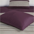 Madison Park Palmer 7-piece Polyester Microsuede Comforter Set in Purple/Brown