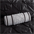 Madison Park Laurel 7-piece Farmhouse Polyester Polyoni Comforter Set - Black