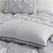 Madison Park Laurel 7-piece Polyester Polyoni Comforter Set in Gray
