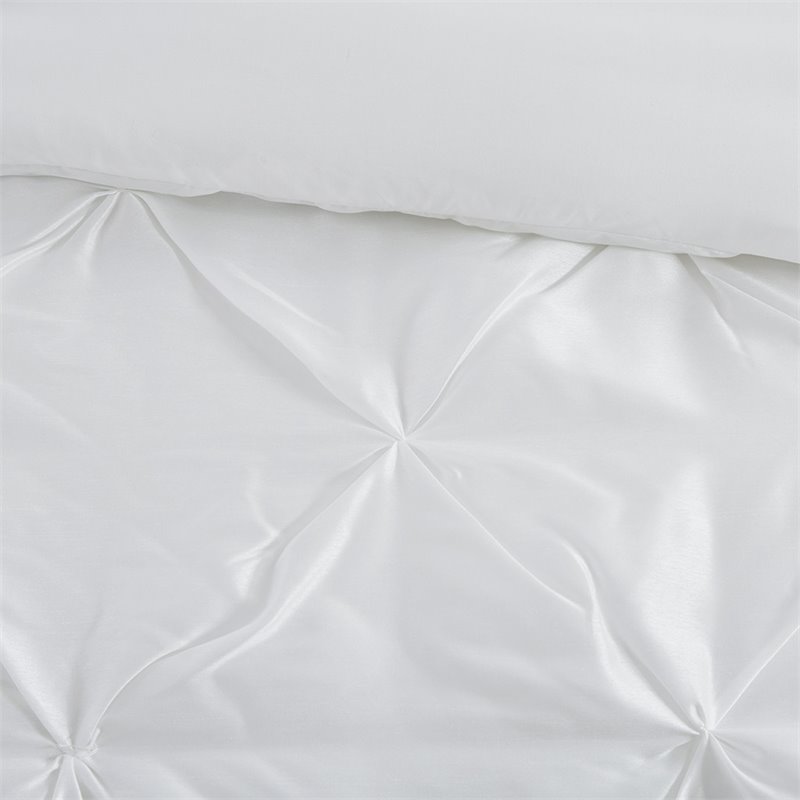 Madison Park Laurel 7-piece Polyester Polyoni Comforter Set in White