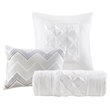 Madison Park Laurel 7-piece Polyester Polyoni Comforter Set in White