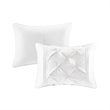 Madison Park Laurel 7-piece Polyester Polyoni Comforter Set in White