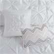 Madison Park Laurel 7-piece Polyester Polyoni Comforter Set in White