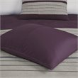 Madison Park Palmer 7-piece Polyester Faux Suede Comforter Set in Purple