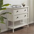 Madison Park Signature Beckett MDF Solid Wood Accent Chest in Natural