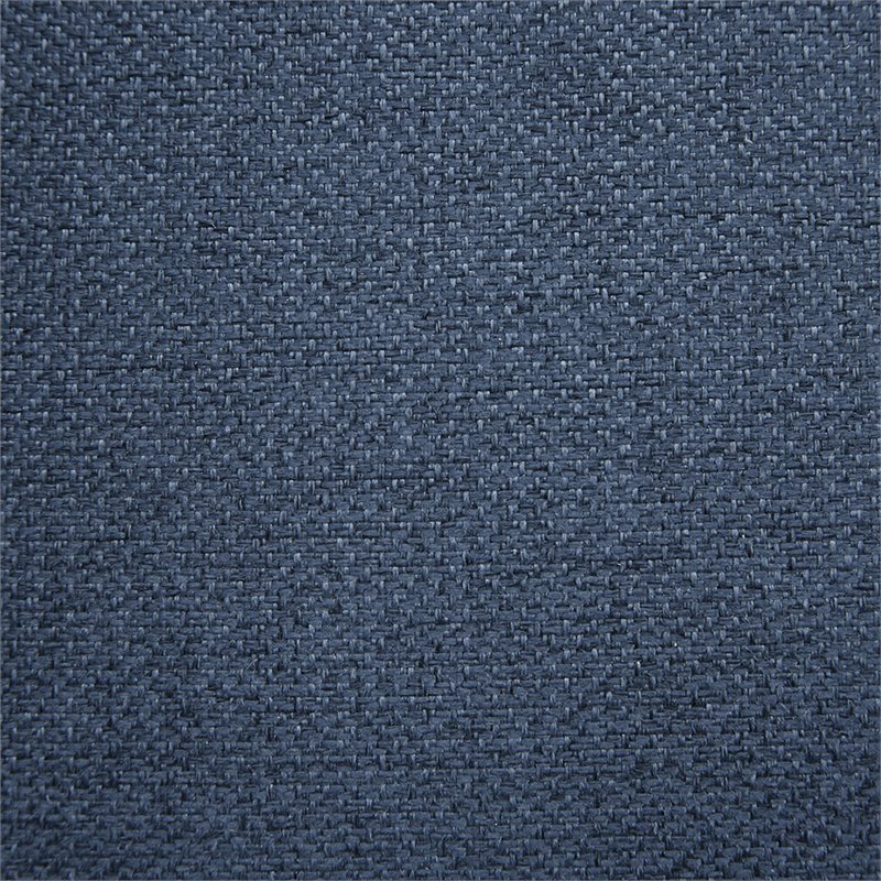 Madison Park Heston Solid Wood Polyester Accent Chair - Dark Blue/Morocco