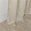 SunSmart Como Polyester Fabric Total Blackout Window Panel Pair in Taupe Beige