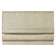Madison Park Como Faux Silk Room Darkening Cordless Roman Shade in Taupe Beige