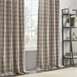 Madison Park Anaheim Polyester Jacquard Panel with Fleece Lining in Brown