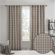Madison Park Anaheim Polyester Jacquard Panel with Fleece Lining in Brown