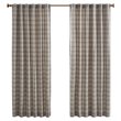 Madison Park Anaheim Polyester Jacquard Panel with Fleece Lining in Brown