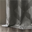 SunSmart Bentley Polyester Knitted Coated Total Blackout Window Panel - Charcoal