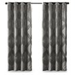 SunSmart Bentley Polyester Knitted Coated Total Blackout Window Panel - Charcoal