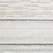 INK+IVY Nea Cotton Printed Window Curtain Panel with Lining in Off White/Gray