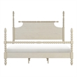 Madison Park Signature Beckett Solid Wood King Bed in Natural Whitewash