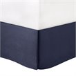 Madison Park Laurel 7-Piece 100 Percent Polyester Polyoni Comforter Set in Navy