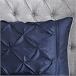 Madison Park Laurel 7-Piece 100 Percent Polyester Polyoni Comforter Set in Navy