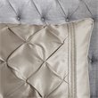 Madison Park Laurel 7-Piece 100 Percent Polyester Polyoni Set w/ Pleats in Beige