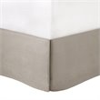 Madison Park Laurel 7-Piece 100 Percent Polyester Polyoni Set w/ Pleats in Beige