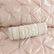 Madison Park Laurel 7-Piece Polyester Pieced Pleated Comforter Set in Pink