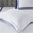 Madison Park Heritage 8-Piece Polyester Microfiber Comforter Set in Navy