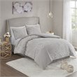 Madison Park Veronica 100 Percent Cotton Tufted Comforter Set in Gray