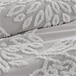 Madison Park Veronica 100 Percent Cotton Tufted Comforter Set in Gray