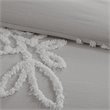Madison Park Veronica 100 Percent Cotton Tufted Comforter Set in Gray