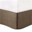 Madison Park Genevieve 7-Piece Polyester Solid Comforter Set in Beige